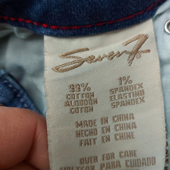 Seven7 midrise ankle skinny stretch jeans - Picture 11 of 11